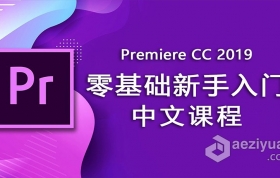 PR 2019零基础新手入门教程Premiere Pro CC 2019中文视频教程