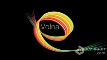 动态线条路径描边绘制生长动画 Volna V2.0 Win中文汉化AE插件